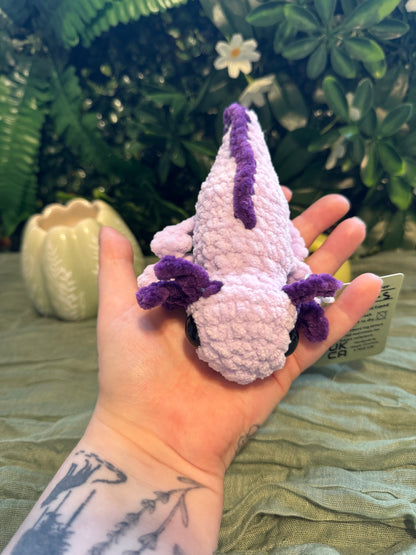 Axolotl plushie made to order crochet