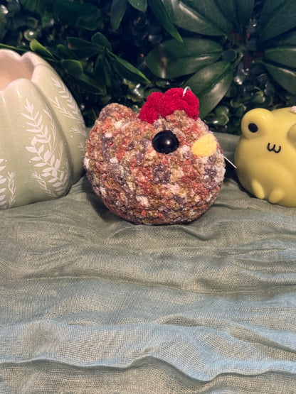 Chicken plushie made to order crochet plushies