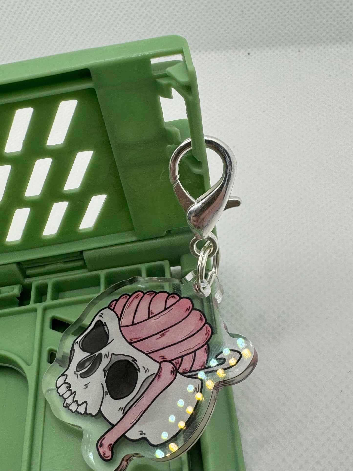 Skull stitch marker
