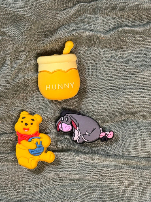 Pooh crochet hook SET- Custom