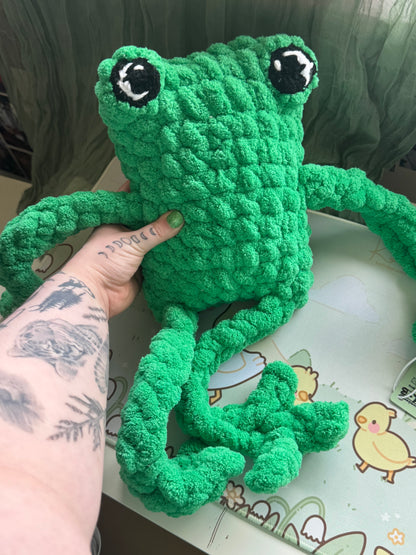 Jumbo leggy frog pre-made