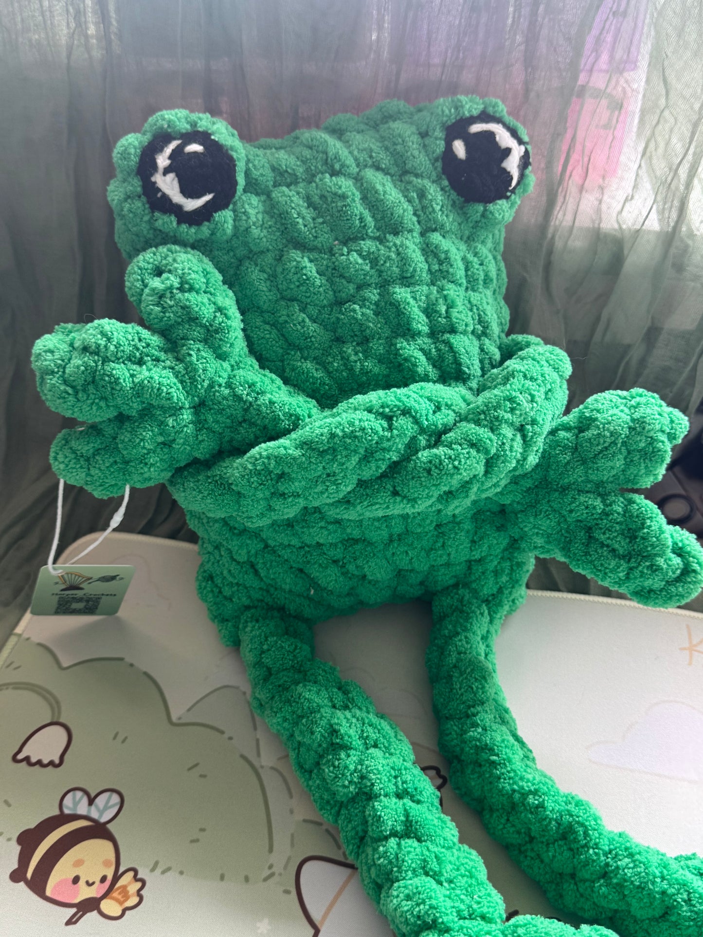 Jumbo leggy frog pre-made