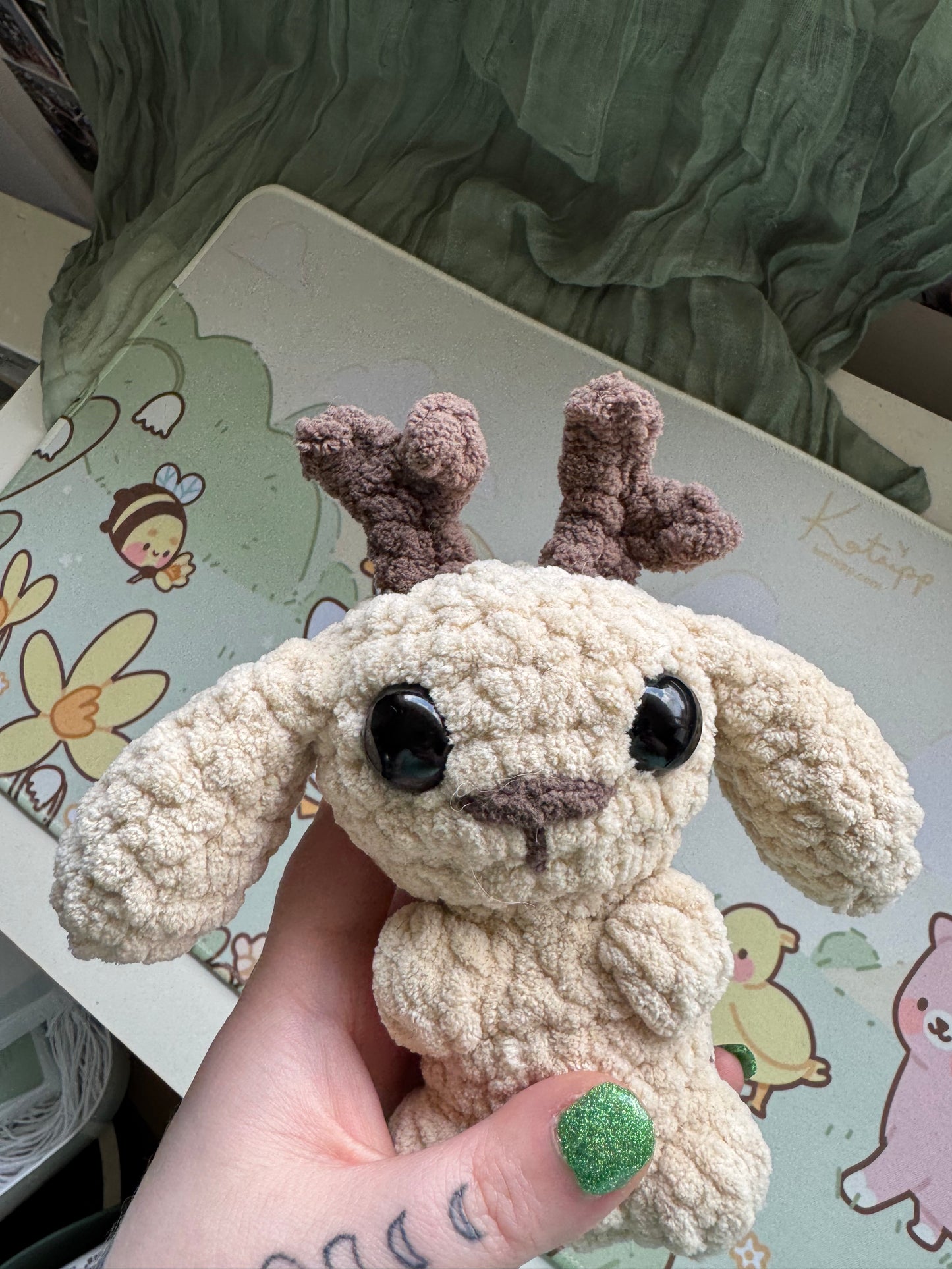 Jackalope cryptid pre-made