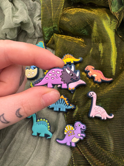 Dinosaur crochet hook