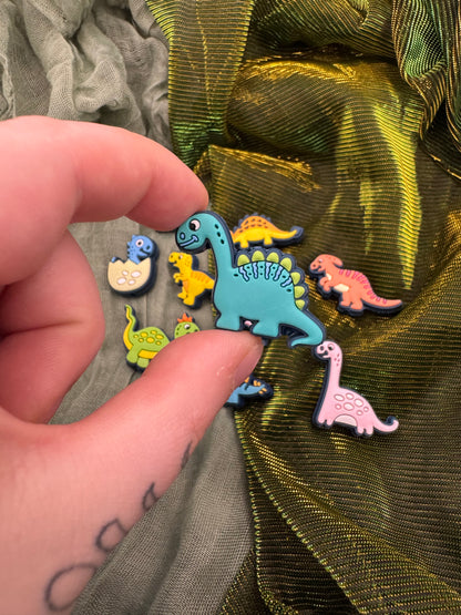 Dinosaur crochet hook