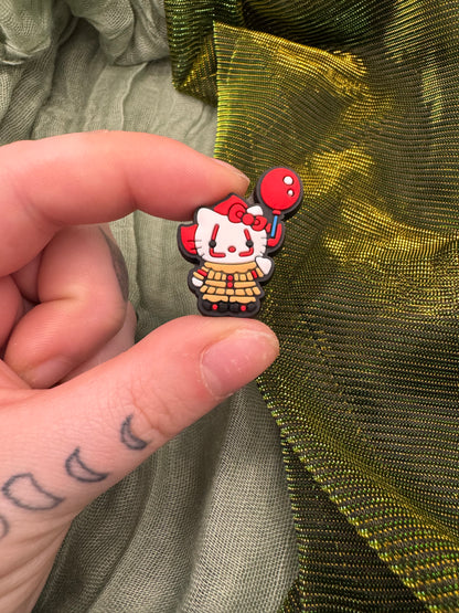 Clown costume kitty crochet hook