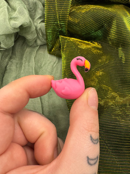 Flamingo 3D crochet hook