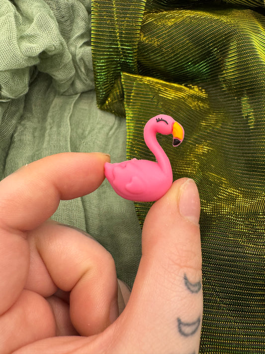 Flamingo 3D crochet hook
