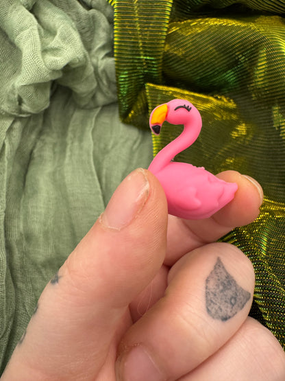 Flamingo 3D crochet hook