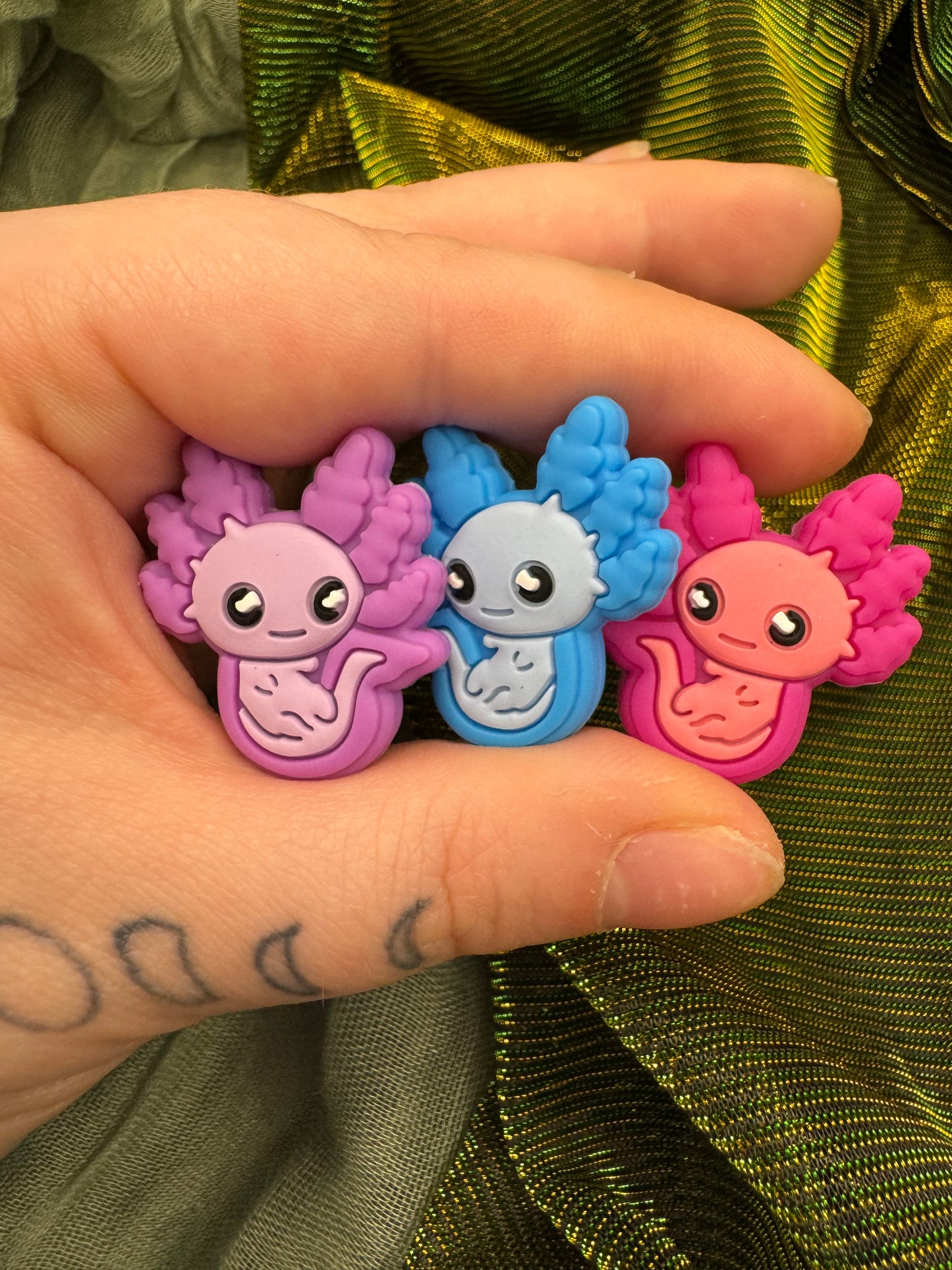 Axolotls crochet hook SET of 3