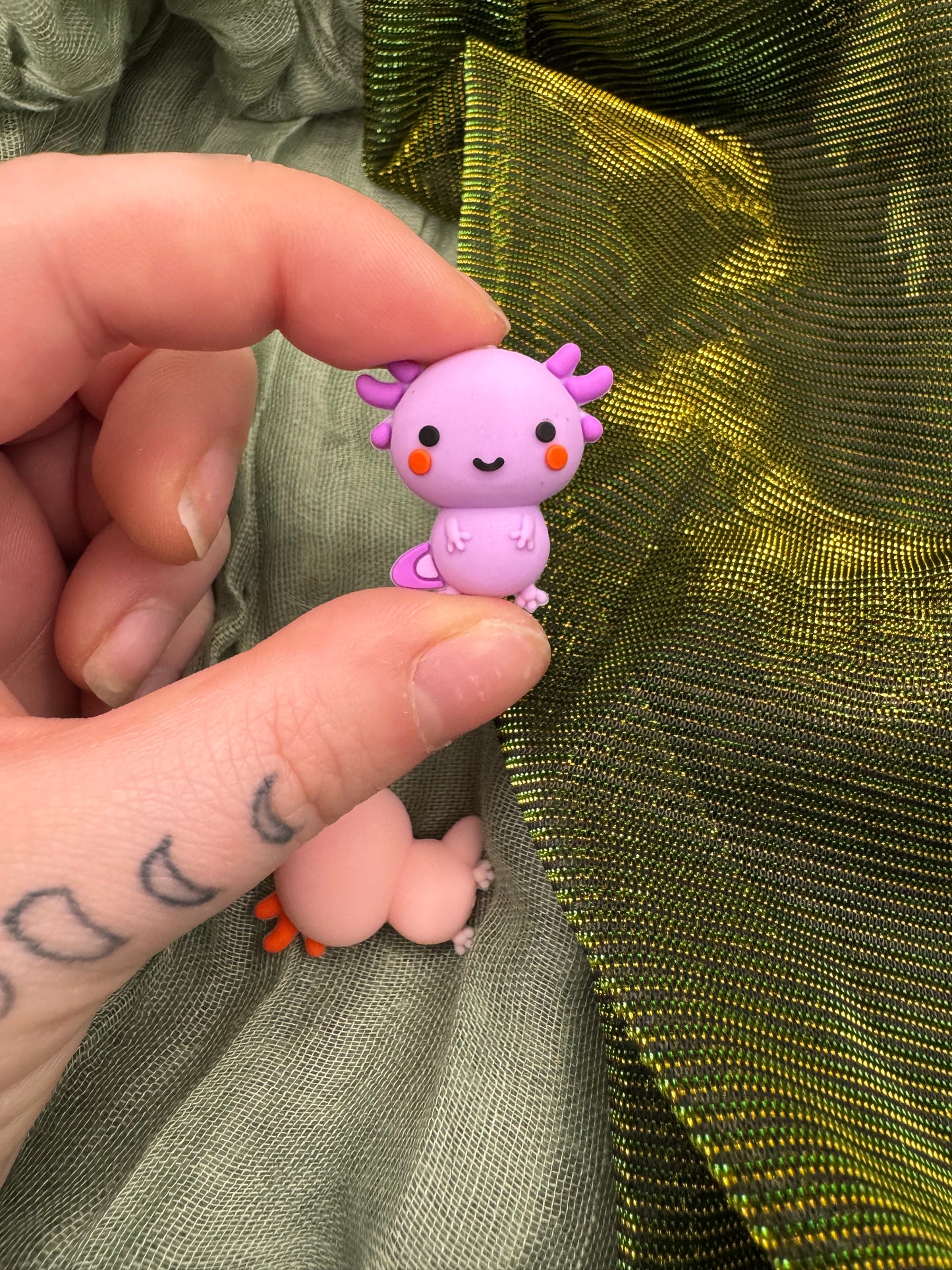 Axolotl 3D crochet hook