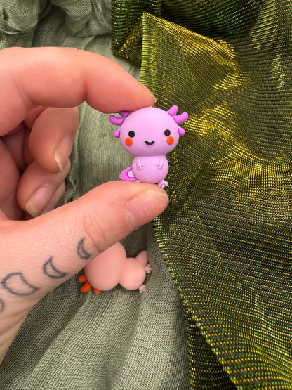 Axolotl 3D crochet hook