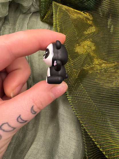 Panda bear 3D crochet hook