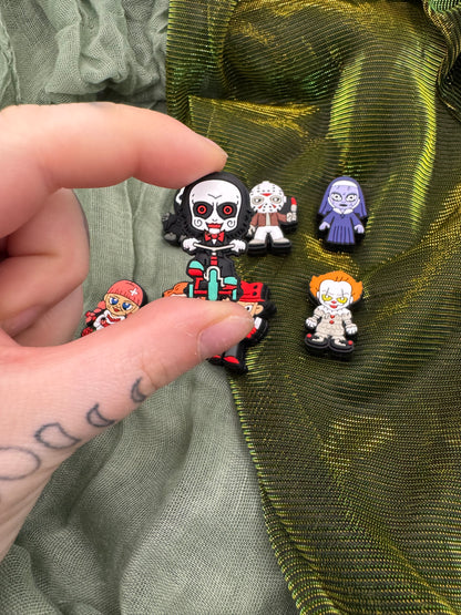 Killer horror characters crochet hook SET of 8