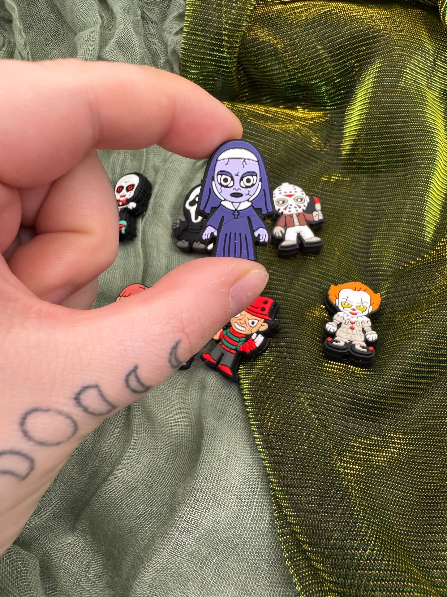 Killer horror characters crochet hook SET of 8