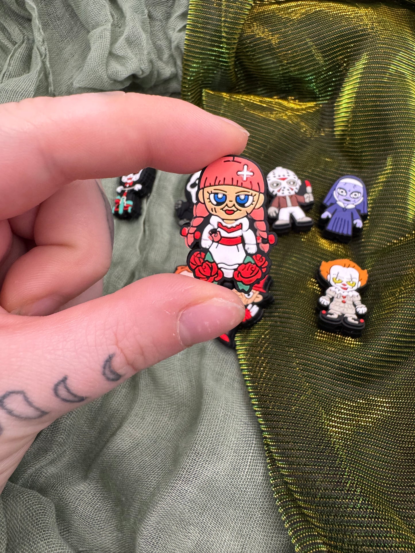 Killer horror characters crochet hook SET of 8
