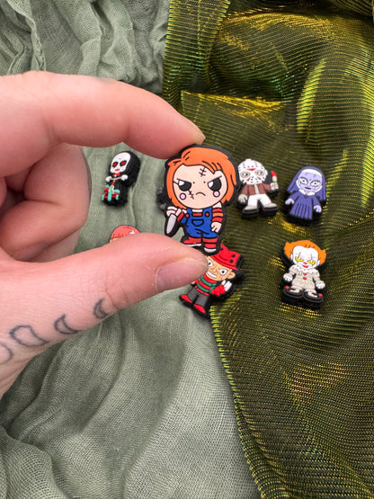 Killer horror characters crochet hook SET of 8