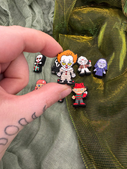 Killer horror characters crochet hook SET of 8