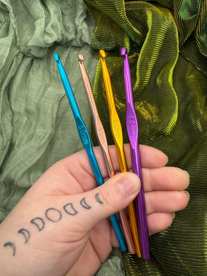 Killer horror characters crochet hook SET of 8