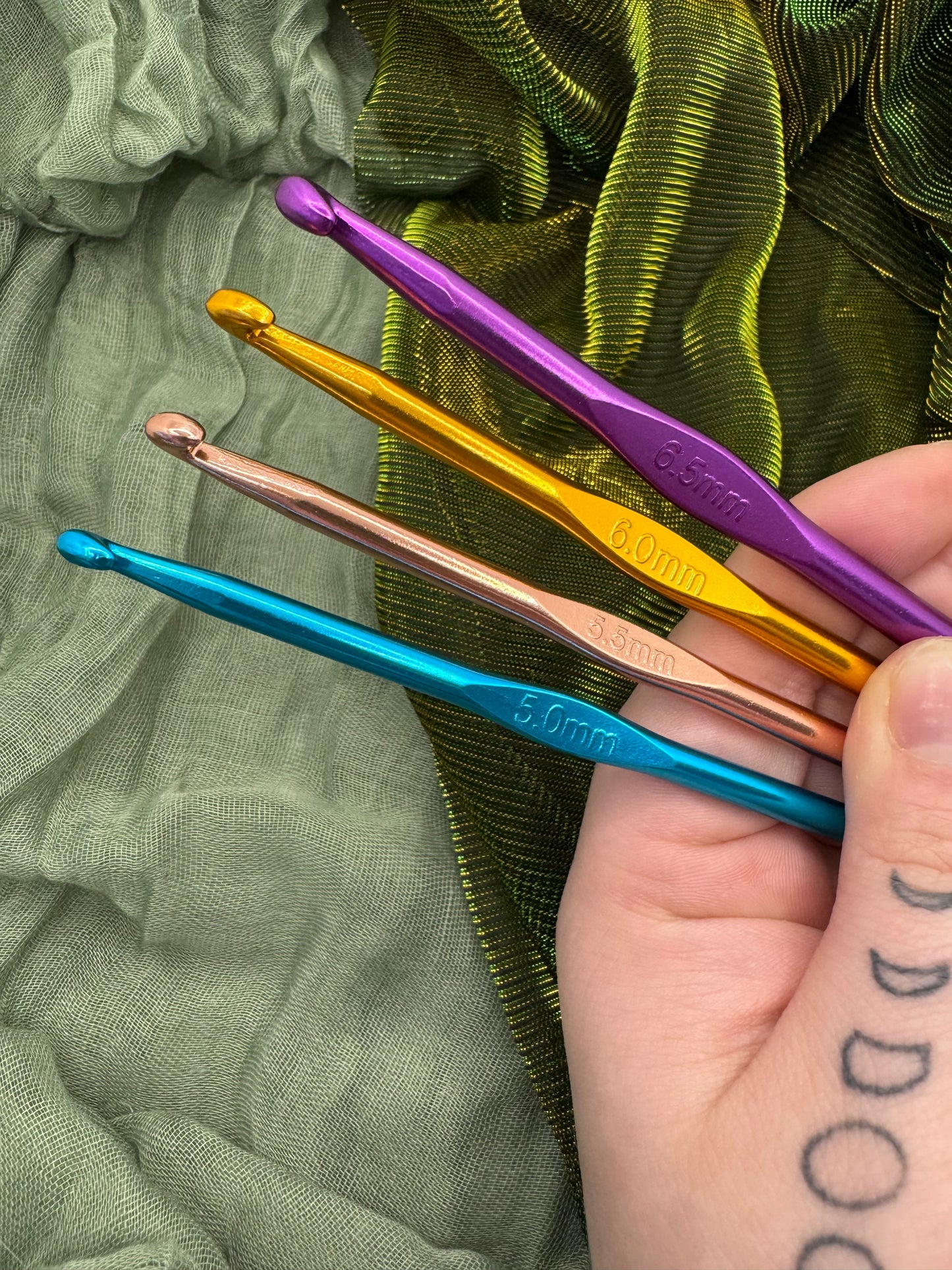 Killer horror characters crochet hook SET of 8