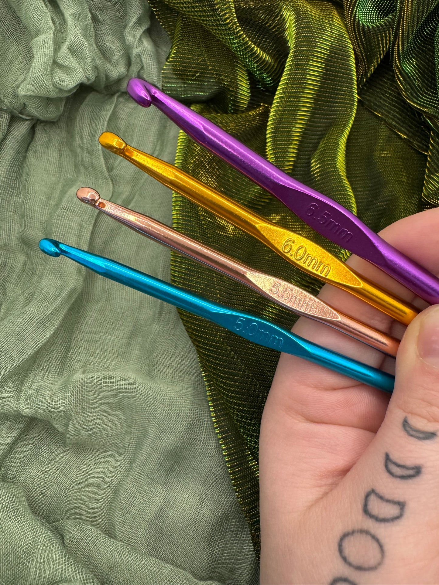Killer horror characters crochet hook SET of 8