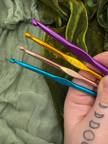 Killer horror characters crochet hook SET of 8