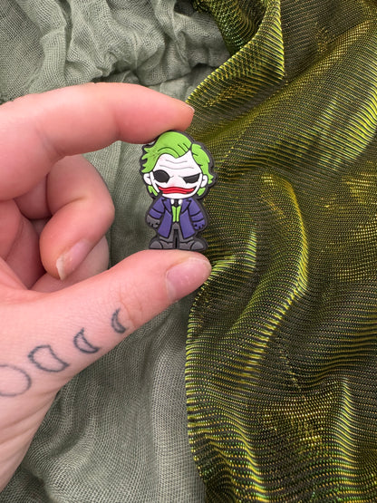 Joker clown villain crochet hook