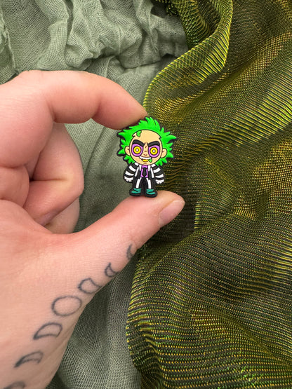 Beetle man villain crochet hook