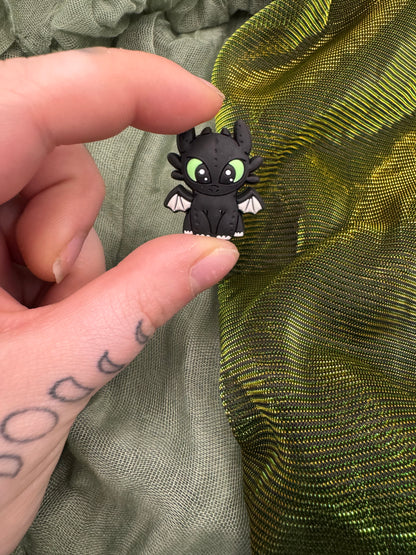 Black fury dragon crochet hook