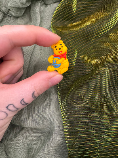 Pooh yellow bear crochet hook
