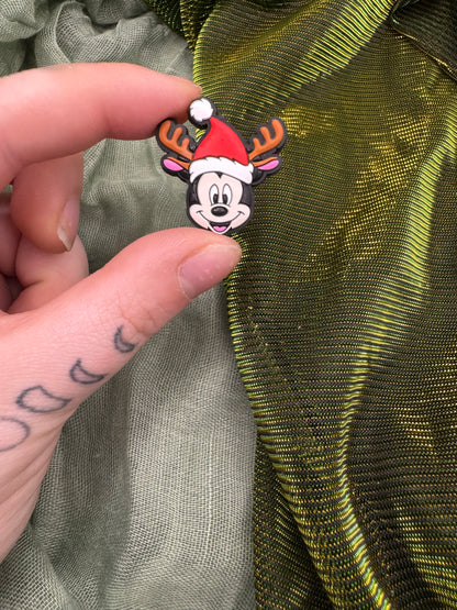 Xmas mouse crochet hook
