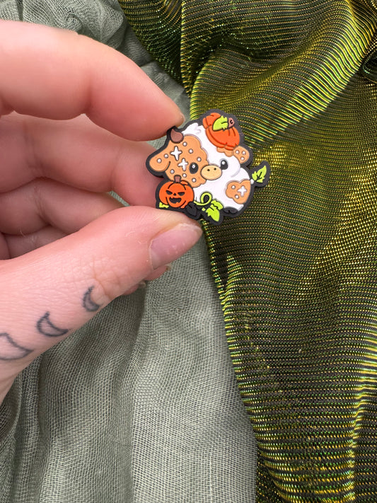 Pumpkin cow crochet hook