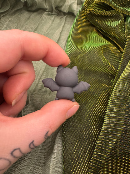 Kawaii bat 3D crochet hook
